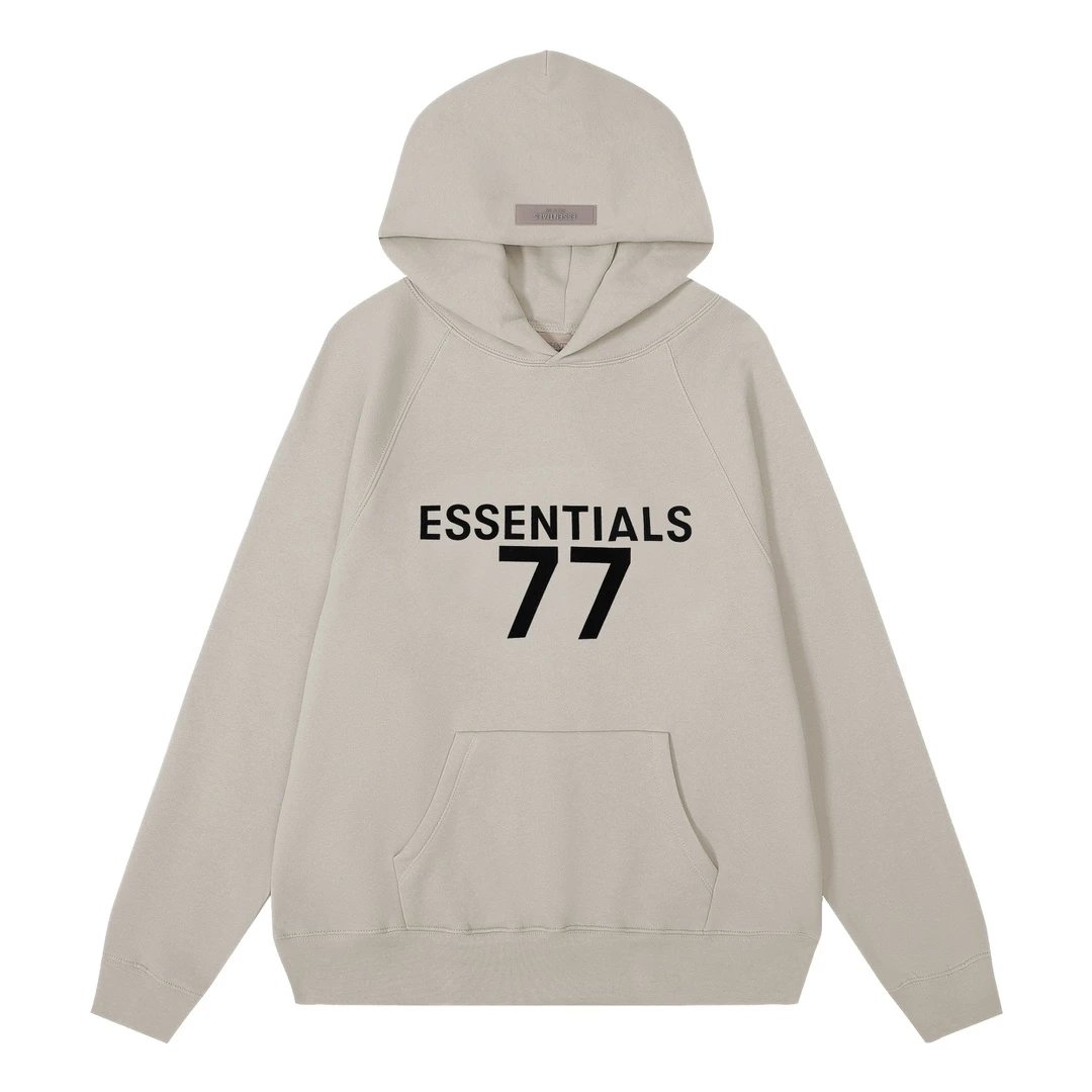 Design Floral Print Back Graphic Hoodie Black - 18
