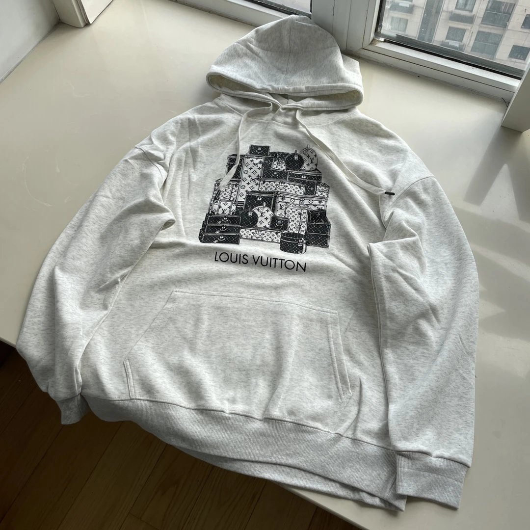 Louis Vuitton Menswear Studio and Atelier Hoodie Black - 34