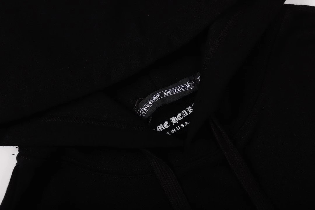 Chrome Hearts All-Over Print Black Hoodie - 8