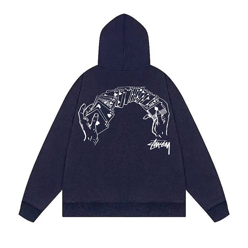 Stussy Drip Logo Hoodie White - 11