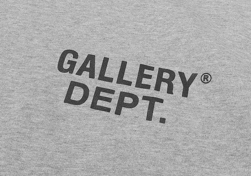 Gallery Dept. Bold Logo Hoodie Gray - 8