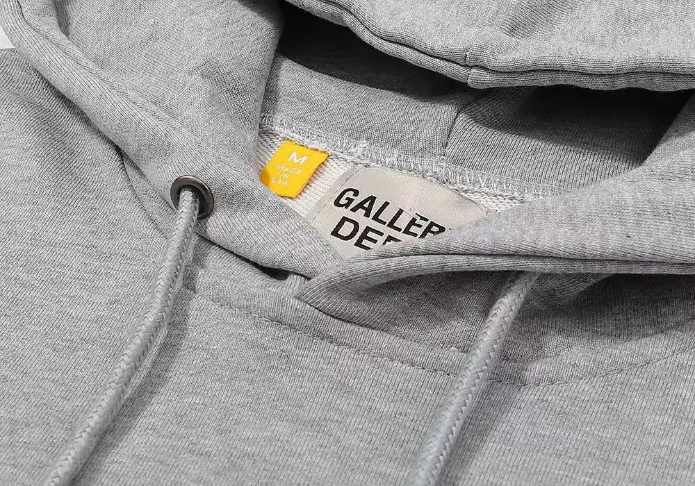 Gallery Dept. Bold Logo Hoodie Gray - 13