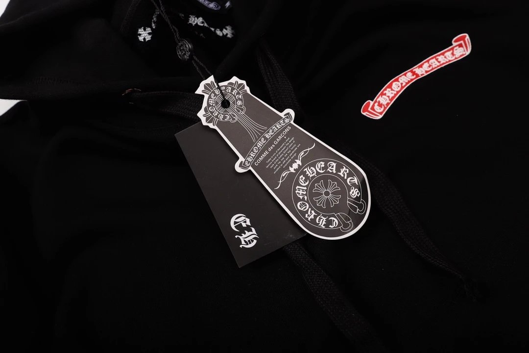 Chrome Hearts All-Over Print Black Hoodie - 4