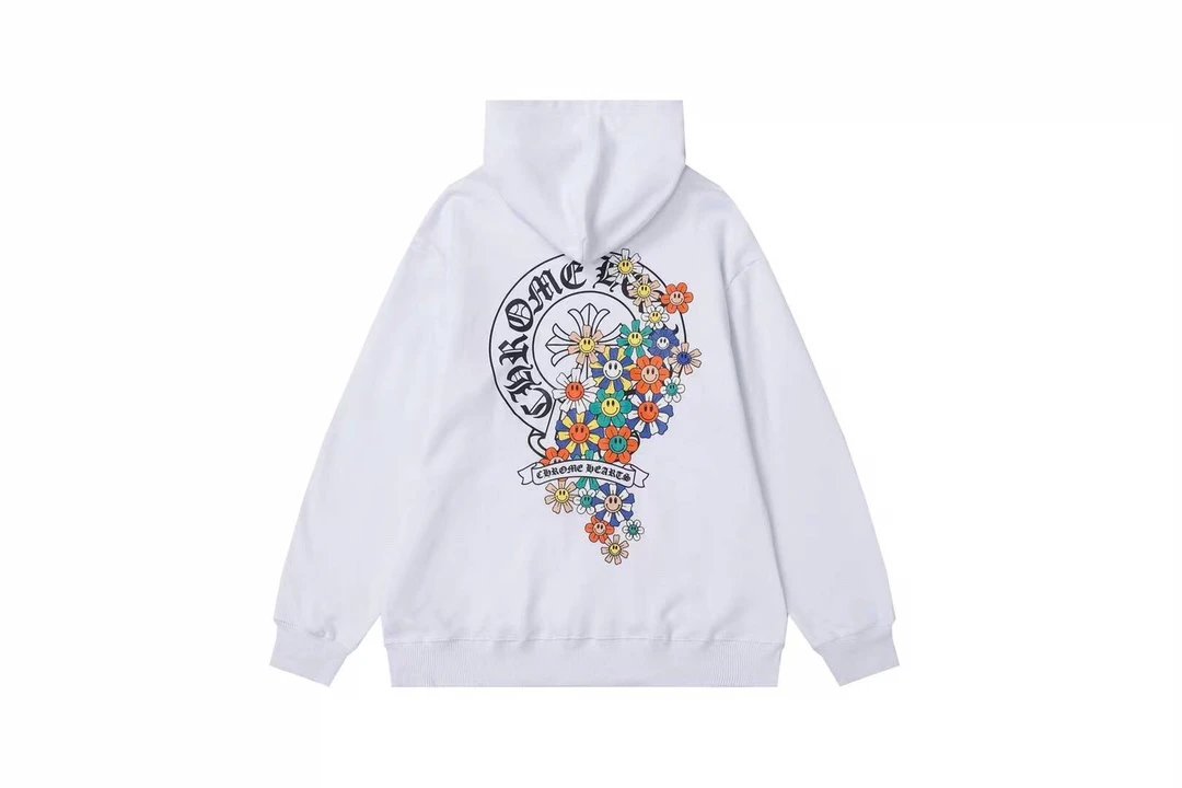 Chrome Hearts Link Orange Hoodie - 21
