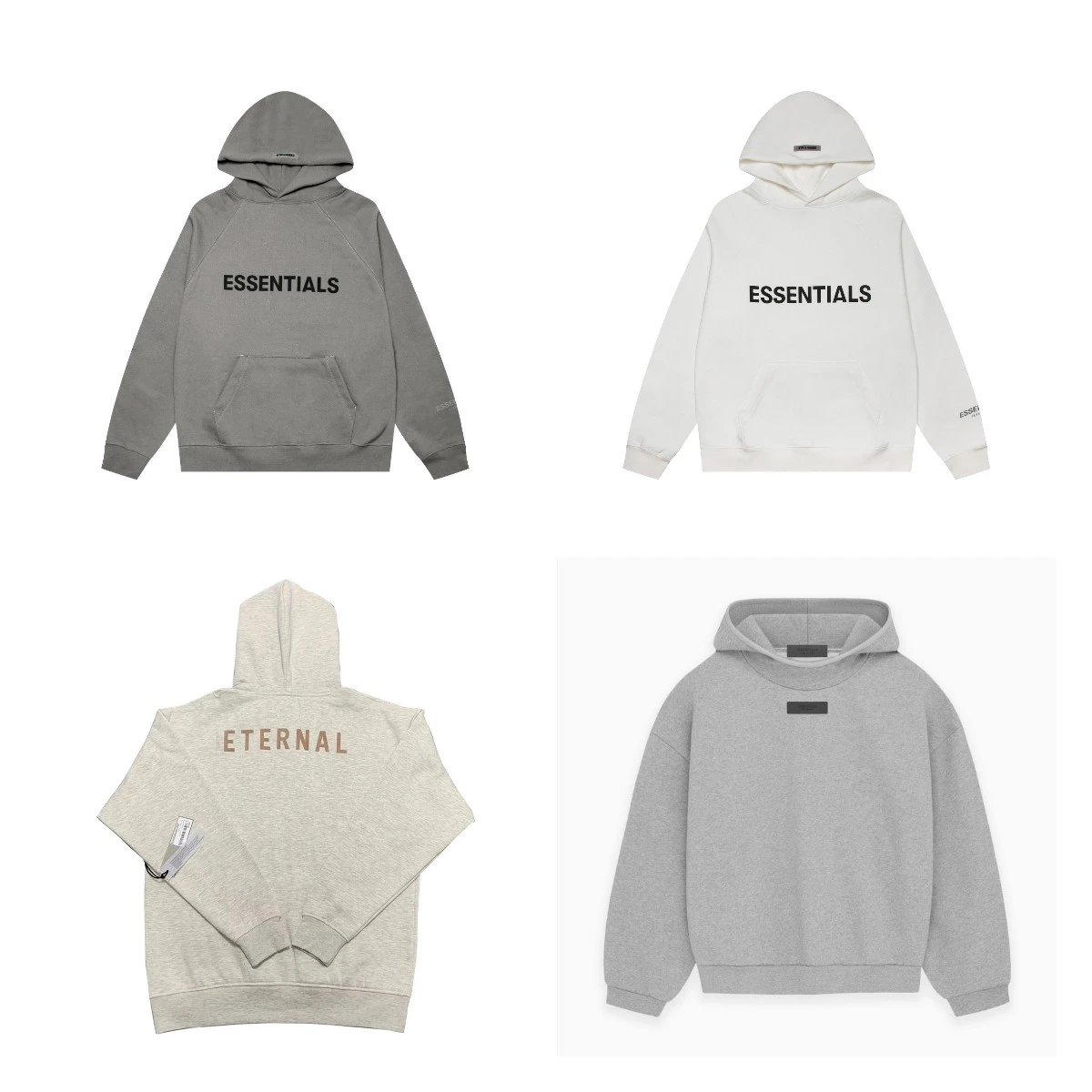 Fear of God Essentials Grey Hoodie