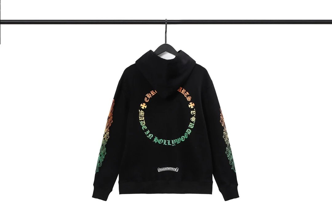 Chrome Hearts Link Orange Hoodie - 16