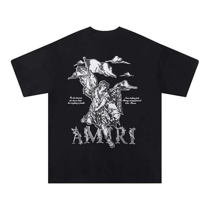 Amiri Starburst Logo Black T-Shirt - 26