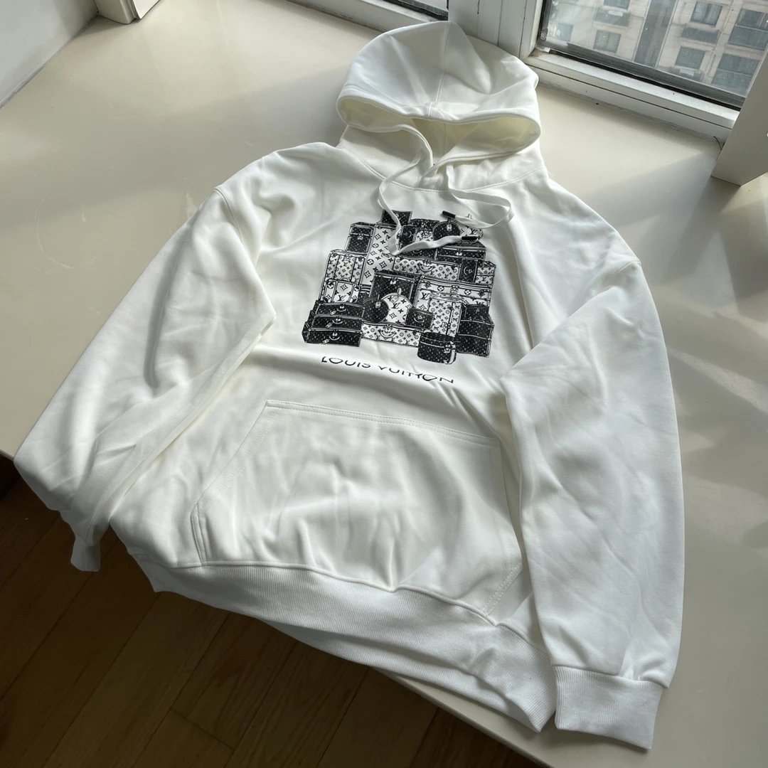 Louis Vuitton Menswear Studio and Atelier Hoodie Black - 35