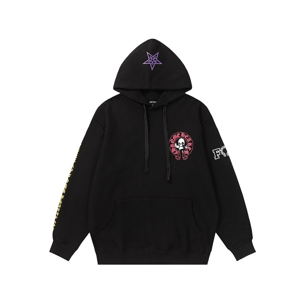 Chrome Hearts Link Orange Hoodie - 27