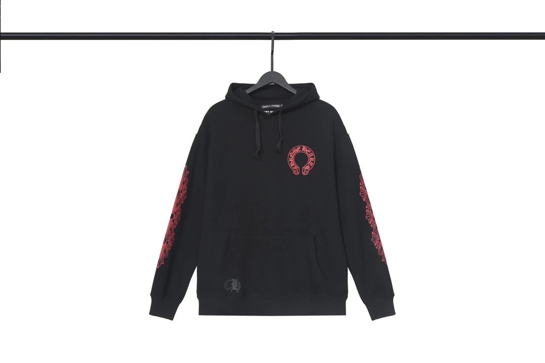 Chrome Hearts Link Orange Hoodie - 11