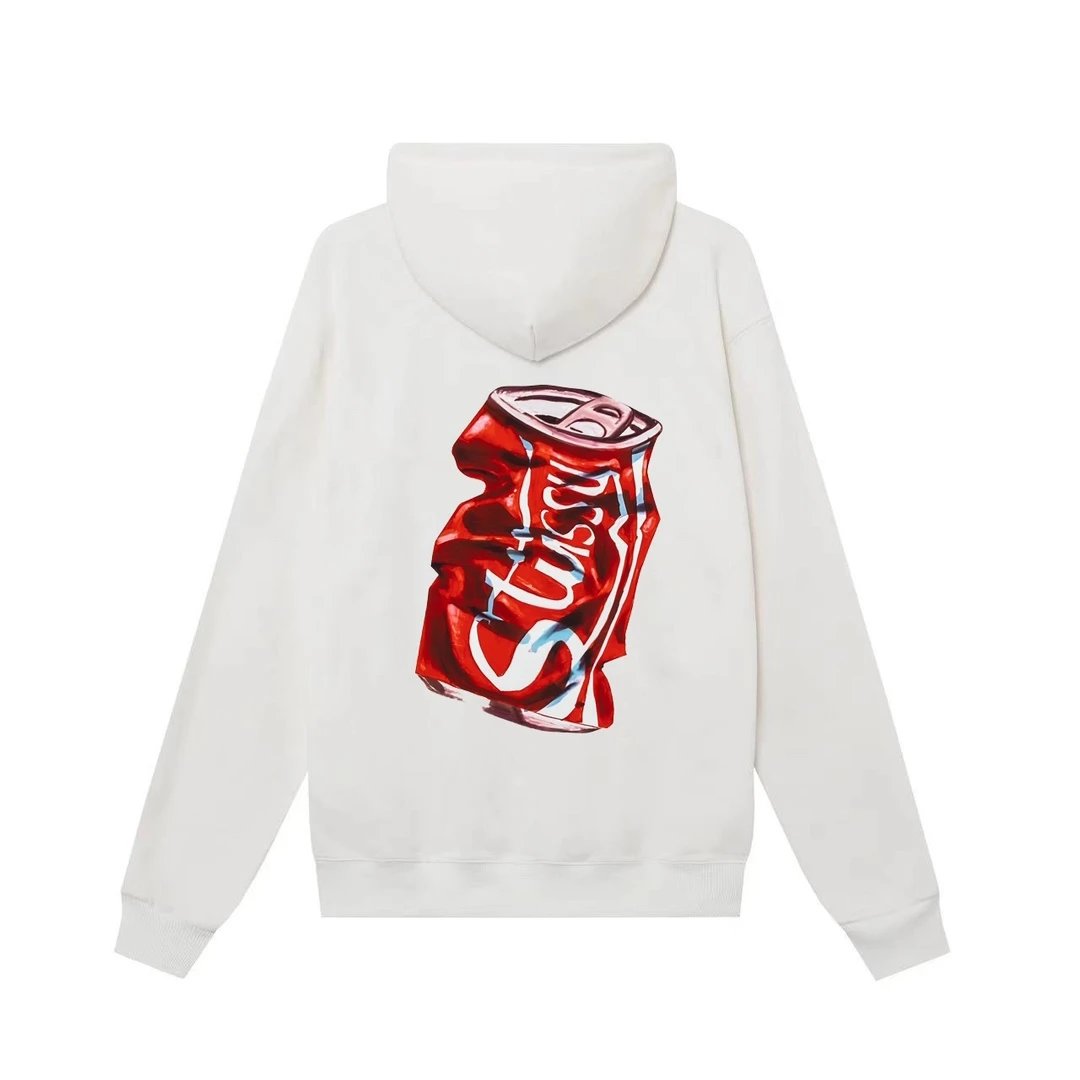 Stussy Floral Collage Hoodie Beige - 35