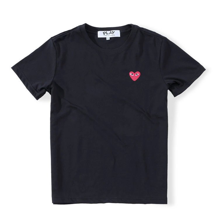 Comme des Garçons Play Heart Logo White T-Shirt - 6