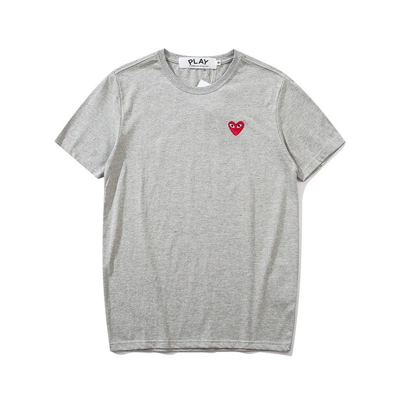 Comme des Garçons Play Heart Logo White T-Shirt - 7