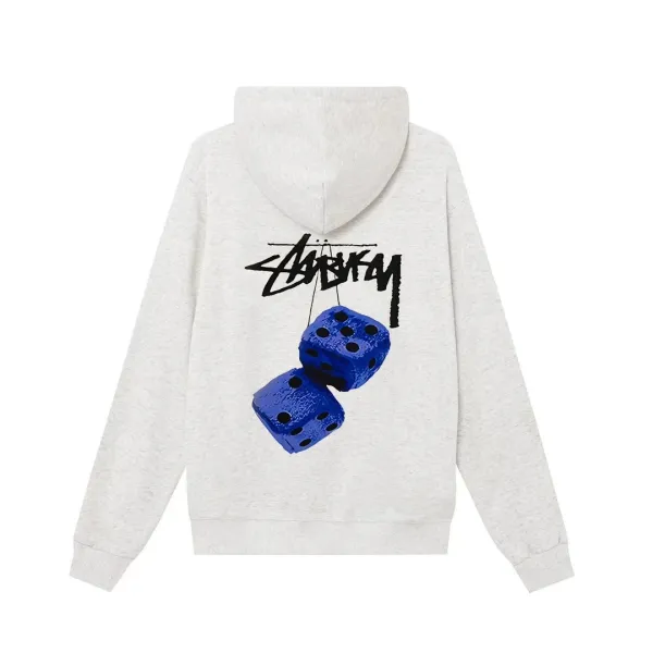 Stussy Floral Collage Hoodie Beige - 24