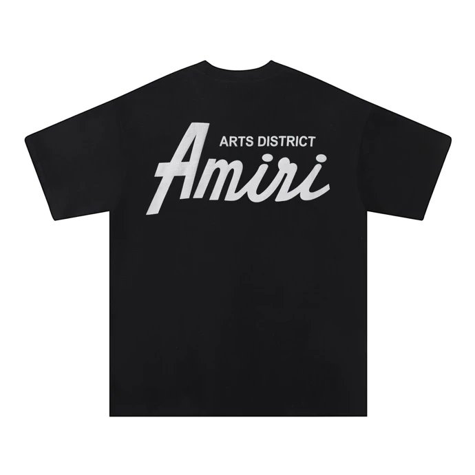 Amiri Starburst Logo Black T-Shirt - 5