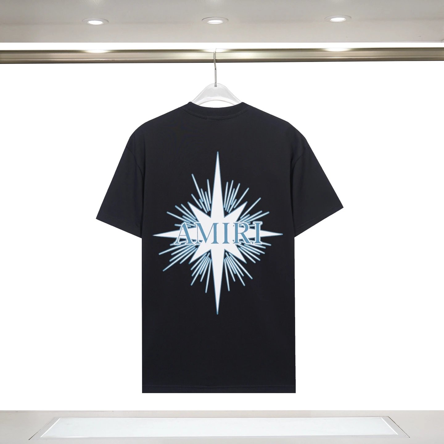 Amiri Starburst Logo Black T-Shirt - 39