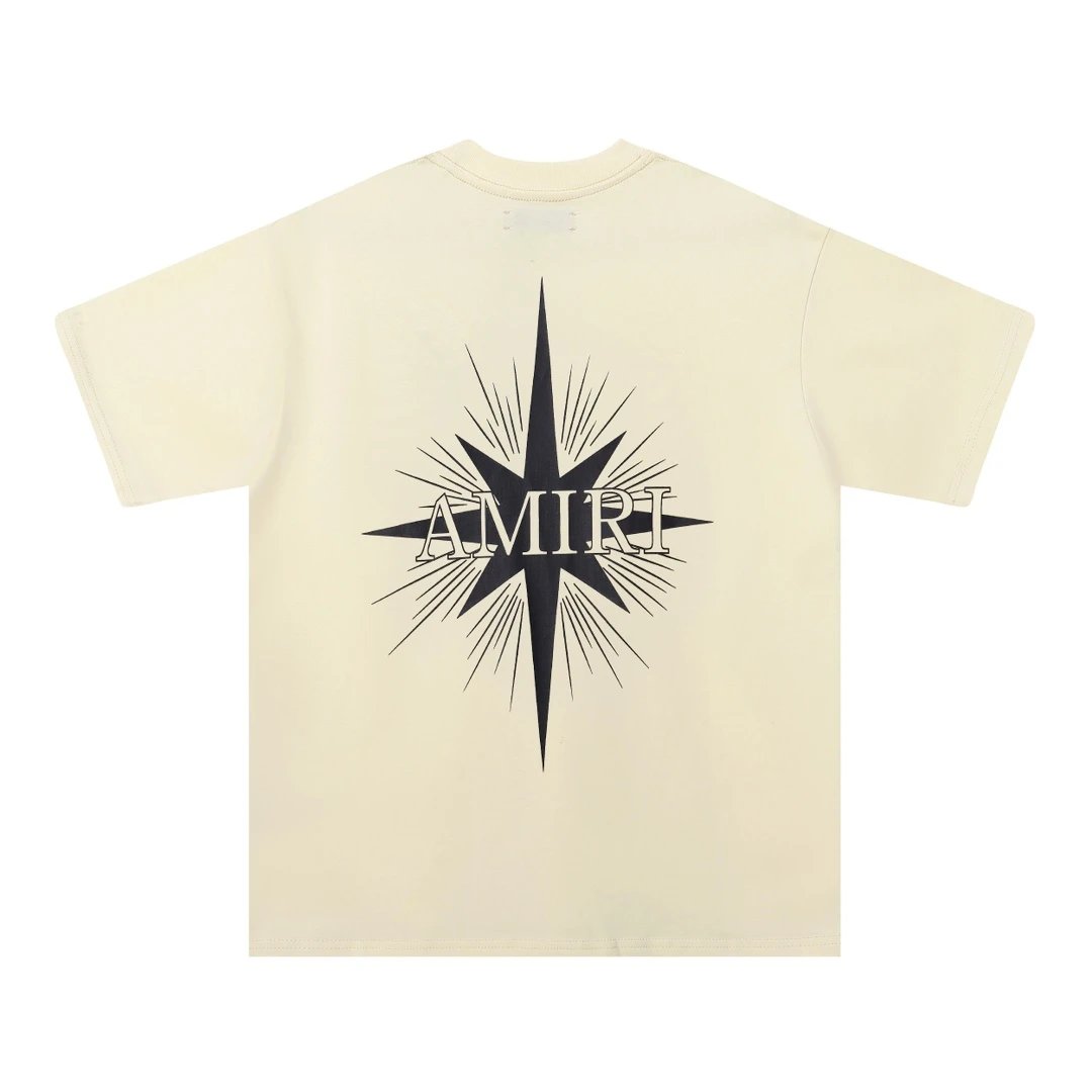 Amiri Starburst Logo Black T-Shirt - 21
