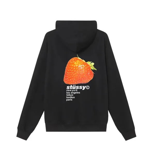 Stussy Floral Collage Hoodie Beige - 14