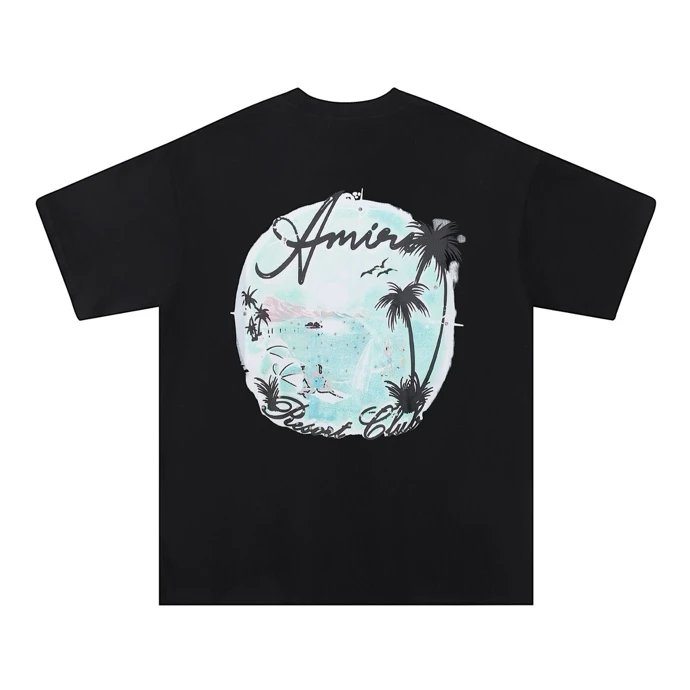 Amiri Starburst Logo Black T-Shirt - 35