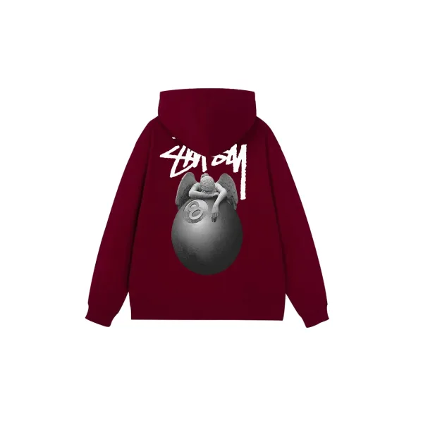 Stussy Floral Collage Hoodie Beige - 12