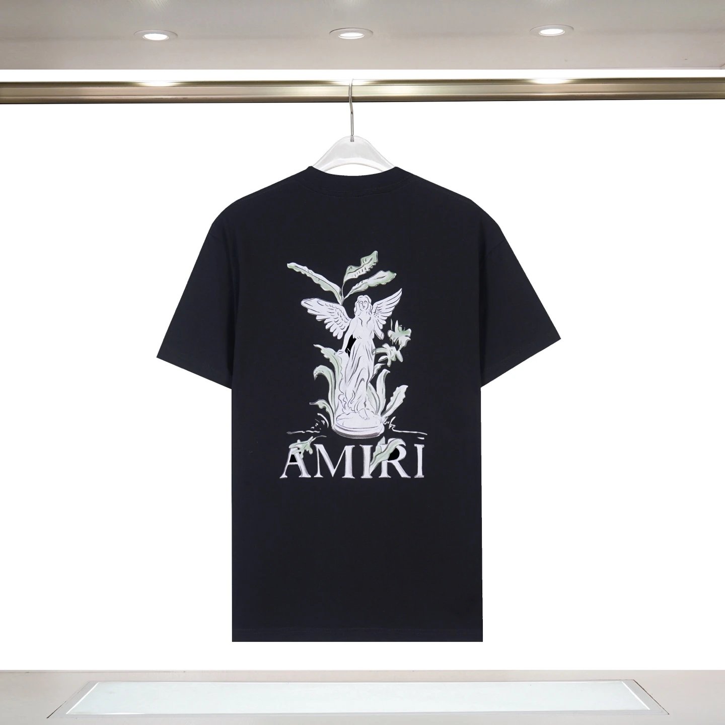 Amiri Starburst Logo Black T-Shirt - 40