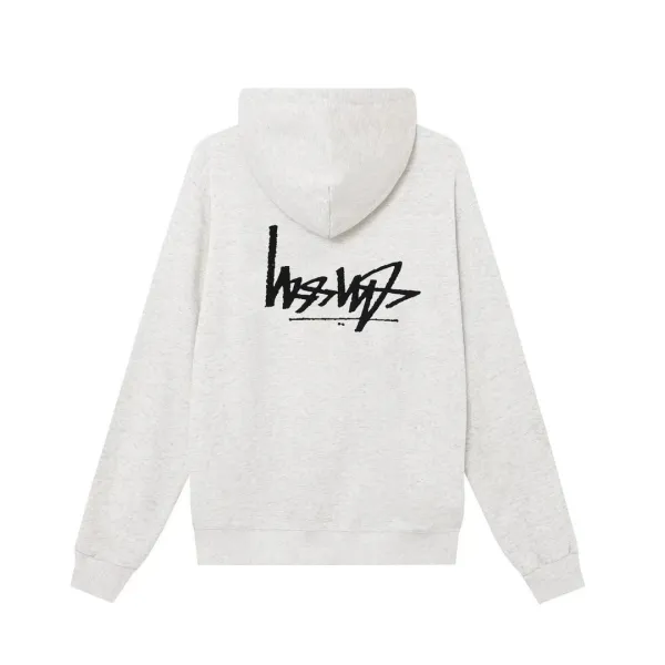 Stussy Floral Collage Hoodie Beige - 18