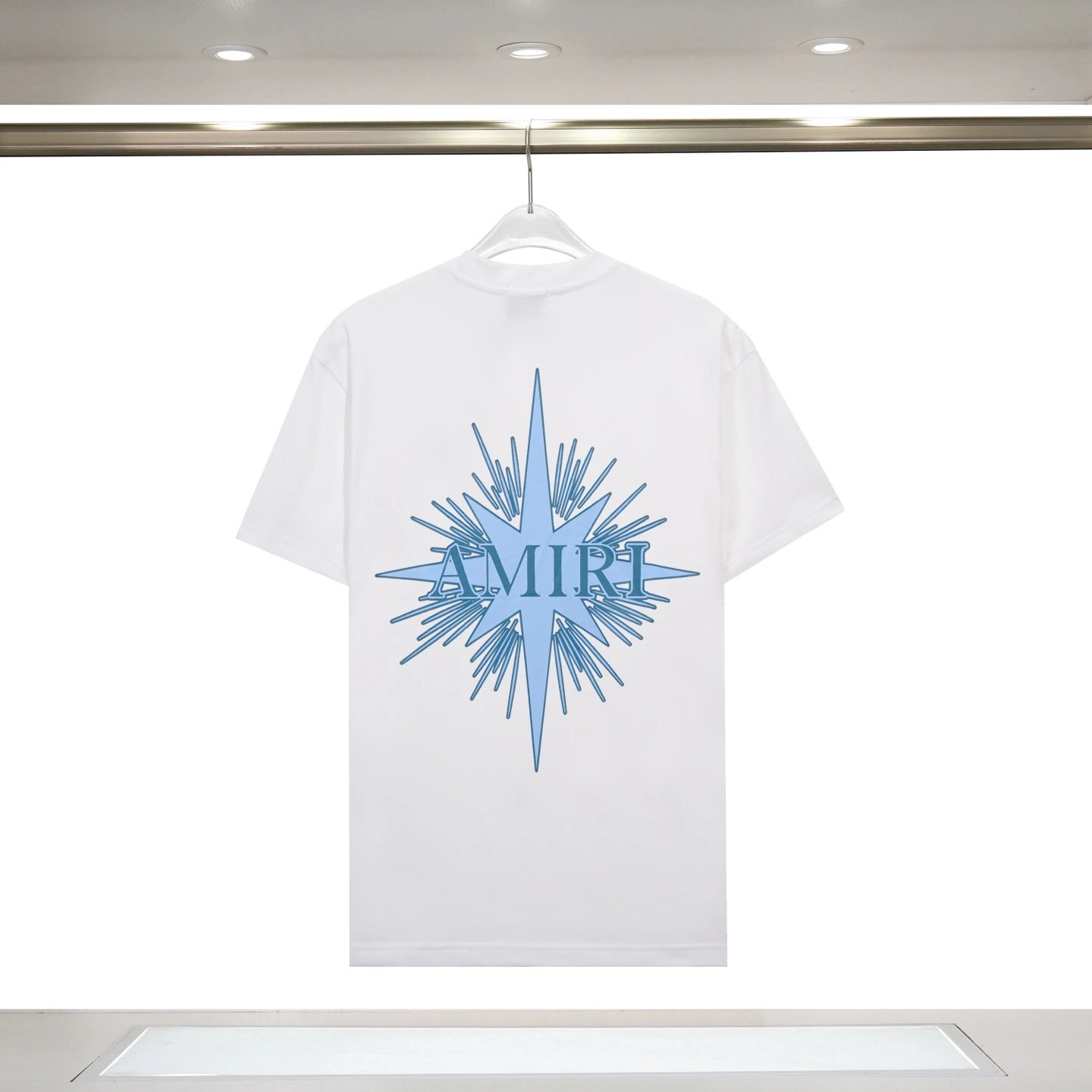 Amiri Starburst Logo Black T-Shirt - 38