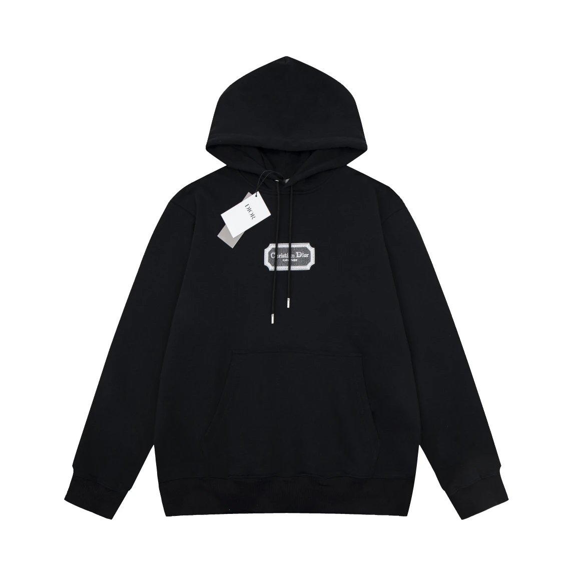 Dior Flower Logo Hoodie Navy - 24