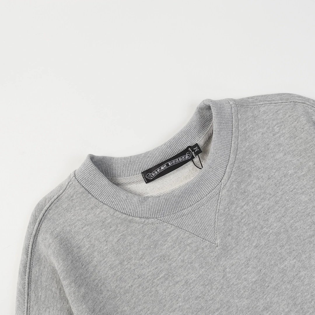Chrome Hearts Cross Logo Long Sleeve Sweatshirt White Sweater - 6