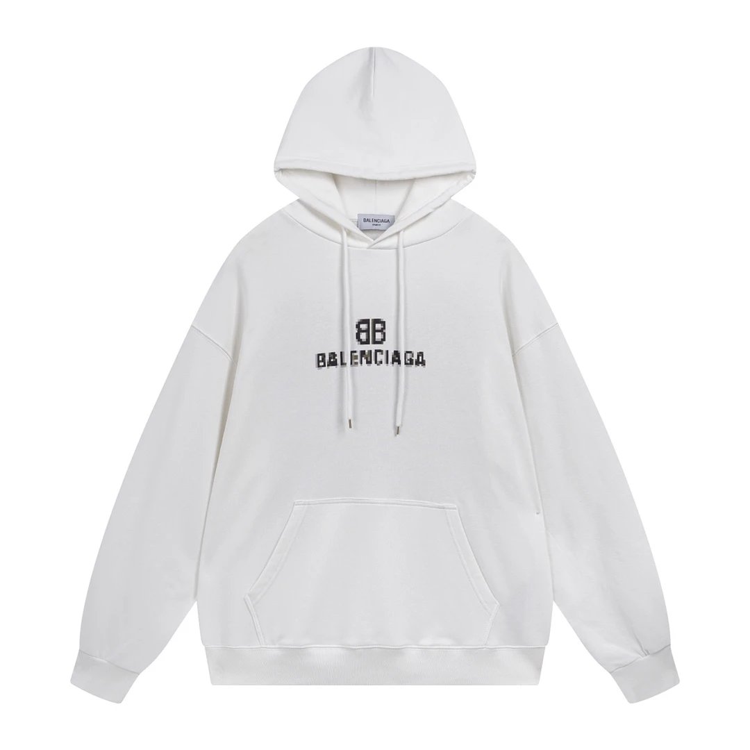 Balenciaga Arch Logo Hoodie Black - 13