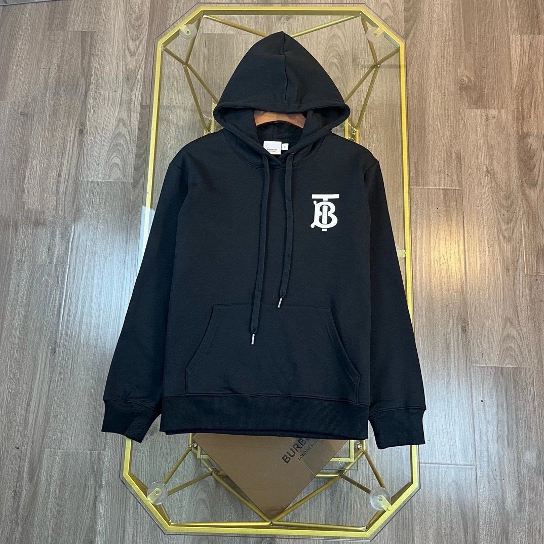 Burberry Monogram Hoodie Black - 34