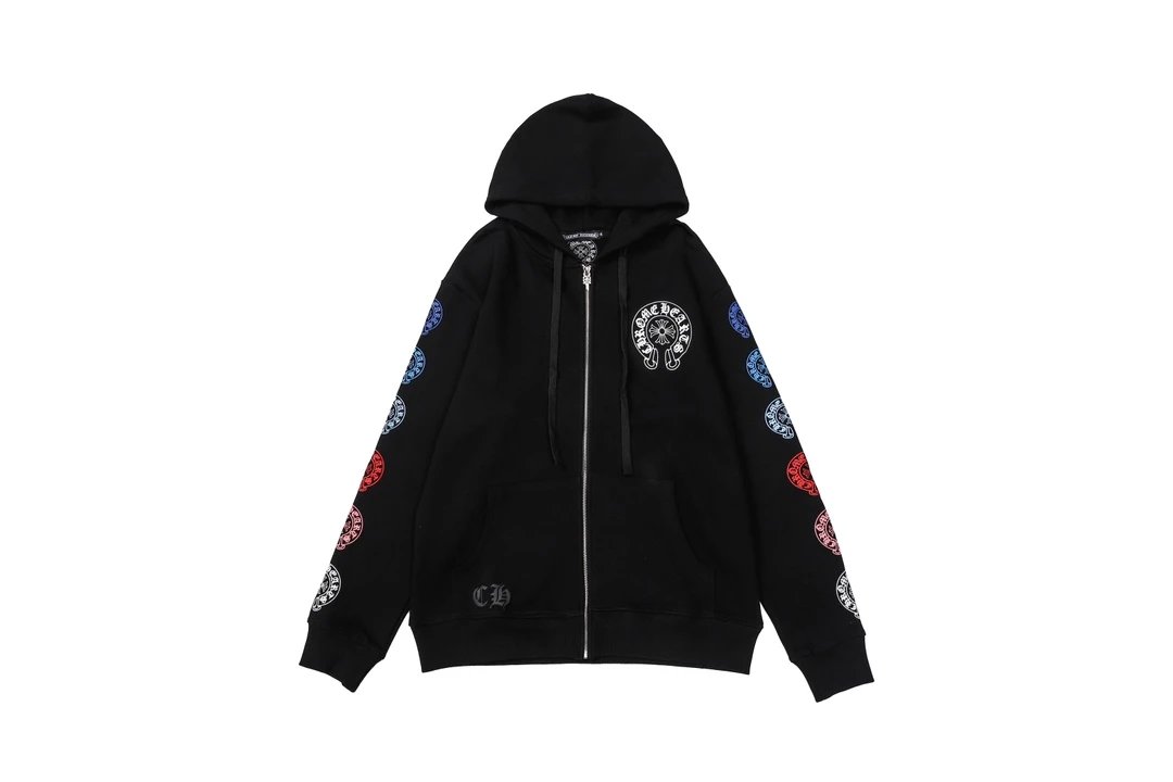 Design Zip-Up Hoodie Neon Lime with Graphic Print - 15