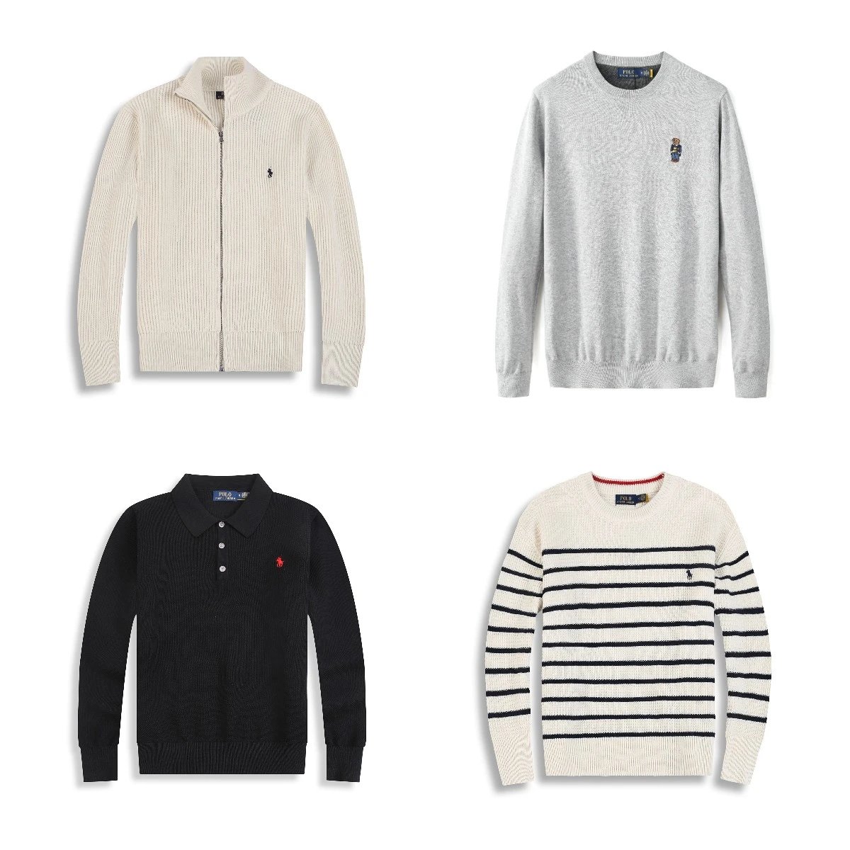 Polo Ralph Lauren Classic Fit Knit Sweater Navy - 16