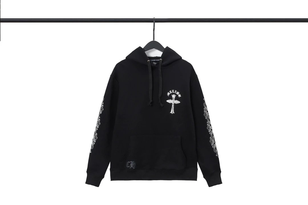 Chrome Hearts Link Orange Hoodie - 18