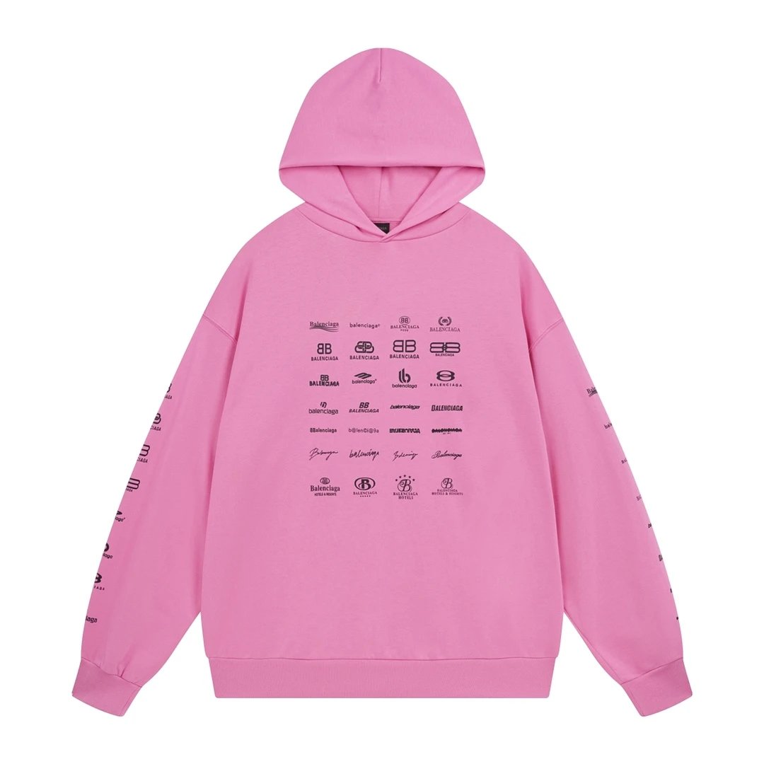 Balenciaga Arch Logo Hoodie Black - 26