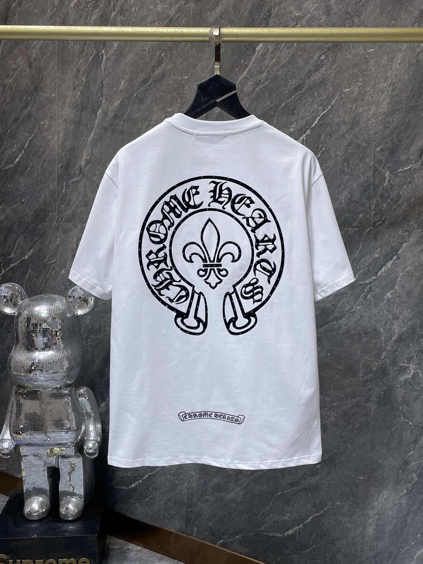 Chrome Hearts Gradient Logo Back Print T-Shirt Black - 31