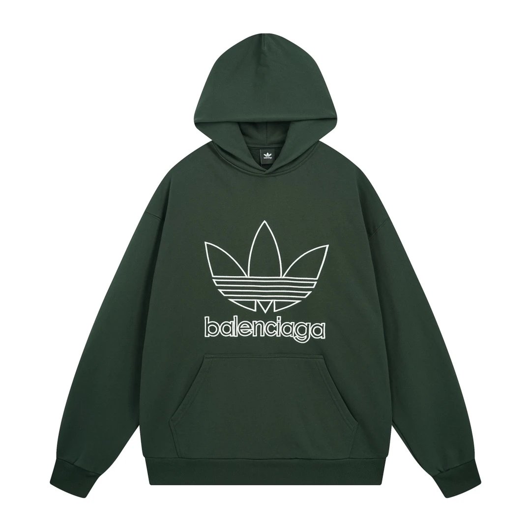 Balenciaga Logo Hoodie Black - 23