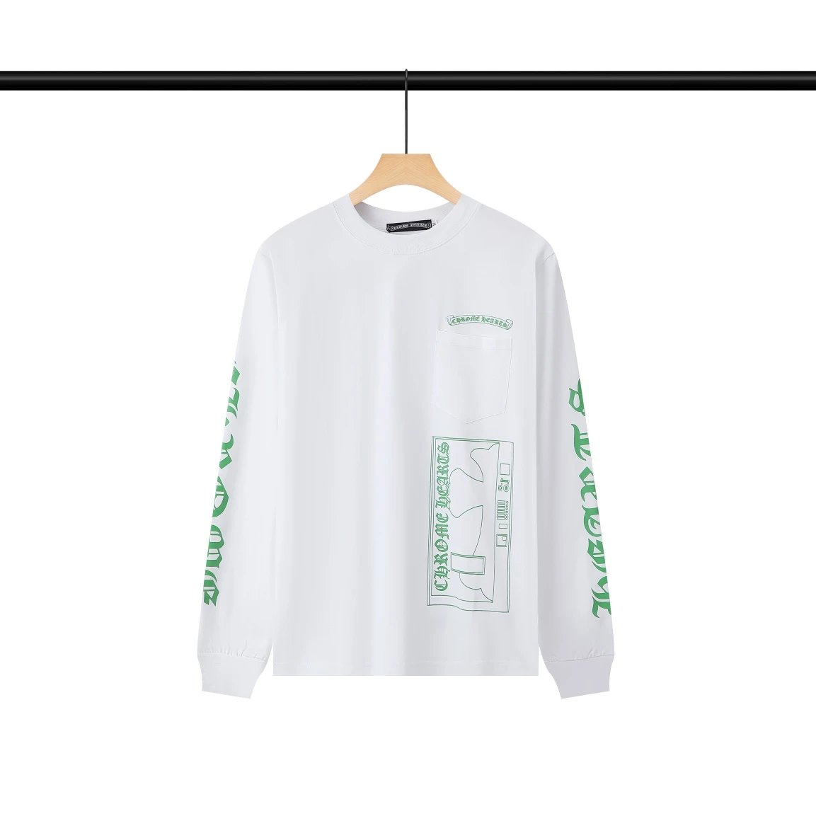 Philipp Plein Raglan Long Sleeve T-Shirt Red and White - 20
