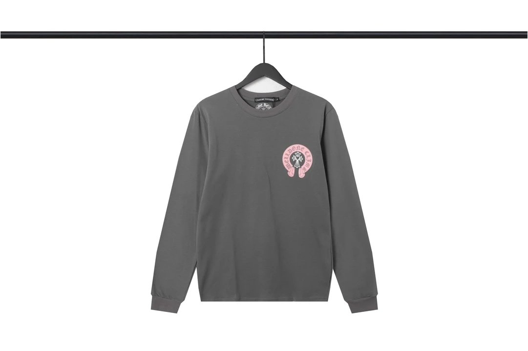 Philipp Plein Raglan Long Sleeve T-Shirt Red and White - 17