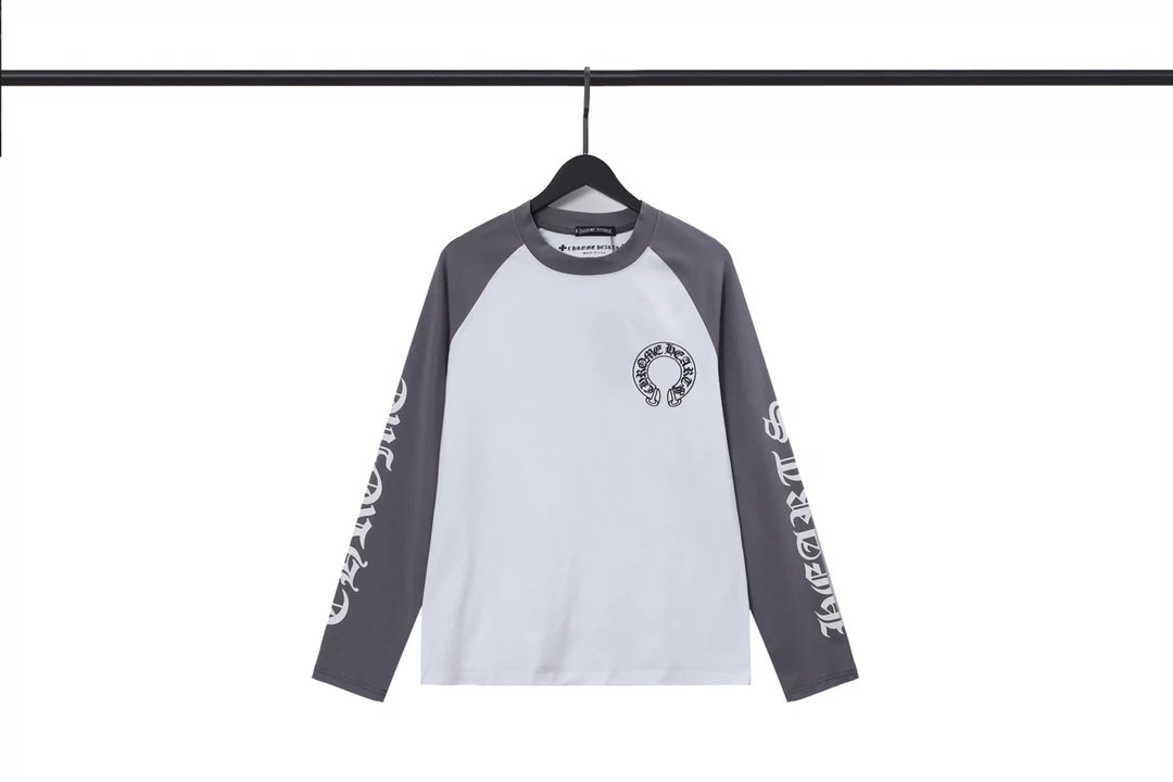 Philipp Plein Raglan Long Sleeve T-Shirt Red and White - 9