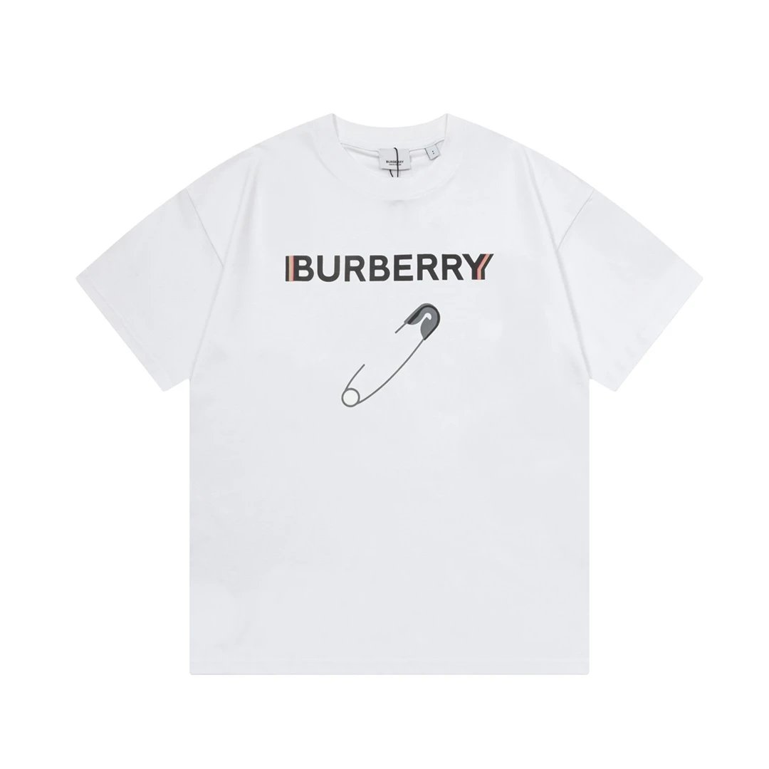 Burberry Logo-Embroidered Black T-Shirt - 20