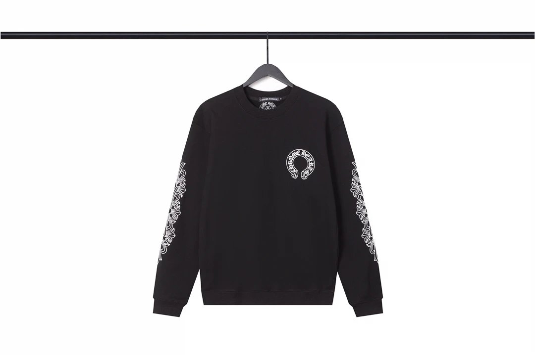 Chrome Hearts Cross Logo Long Sleeve Sweatshirt White Sweater - 14
