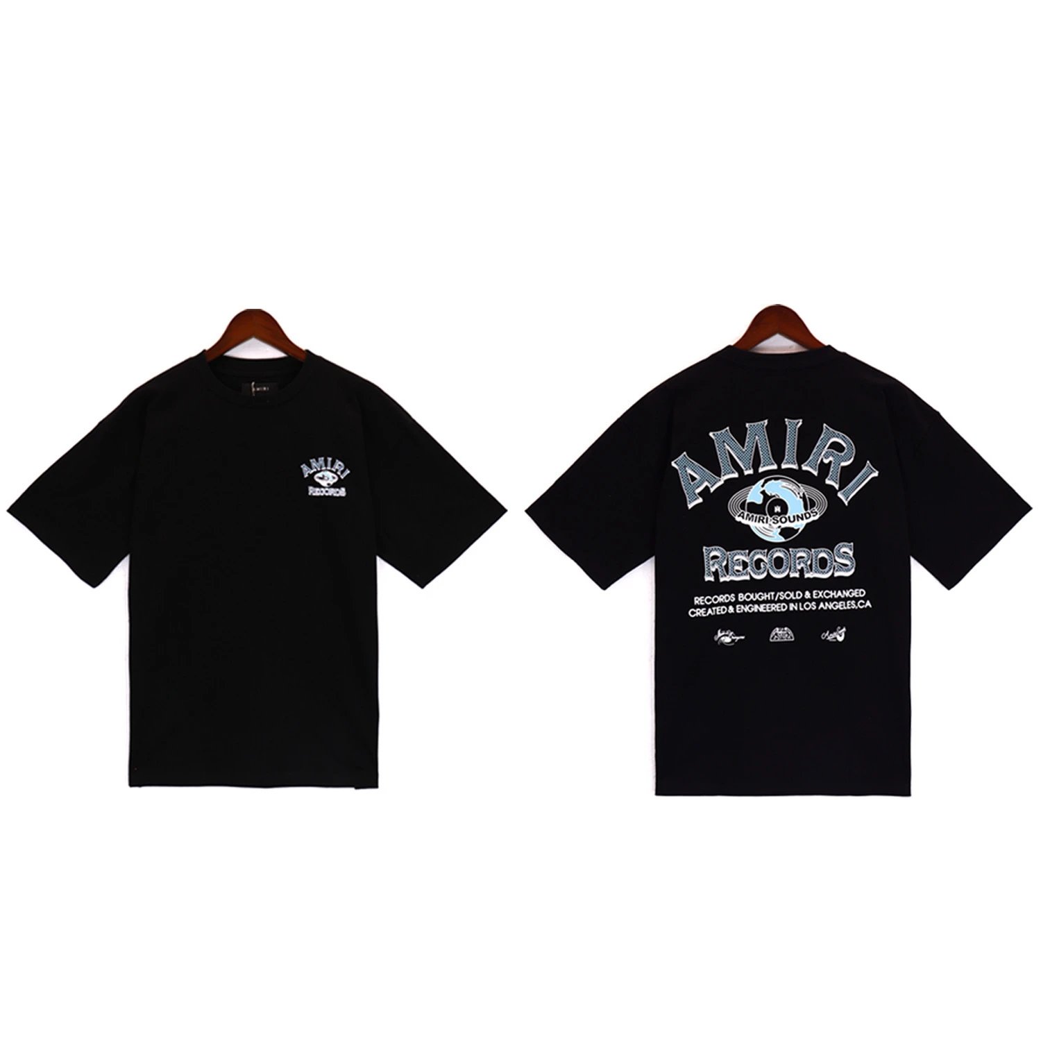 Amiri Bandana Print Black T-Shirt - 9