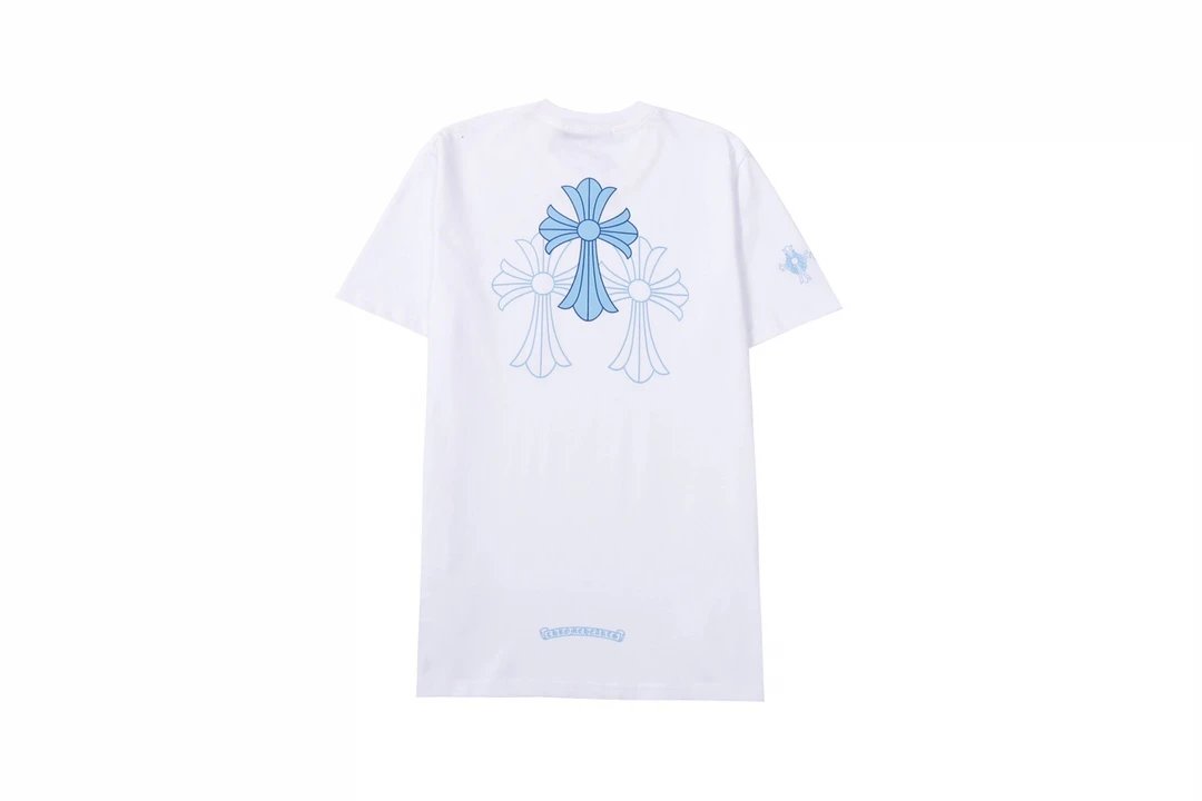 Chrome Hearts Gradient Logo Back Print T-Shirt Black - 41