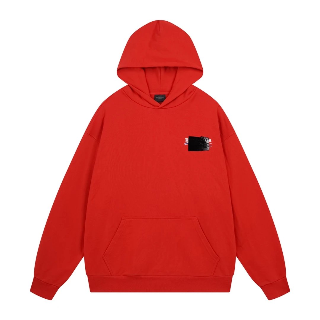Balenciaga Logo Hoodie Black - 31