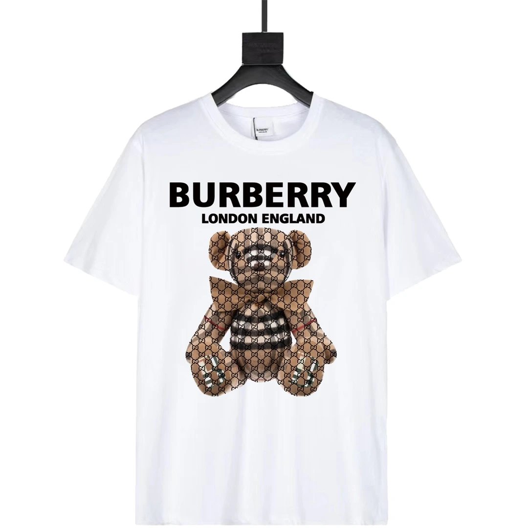 Burberry Logo-Embroidered Black T-Shirt - 18