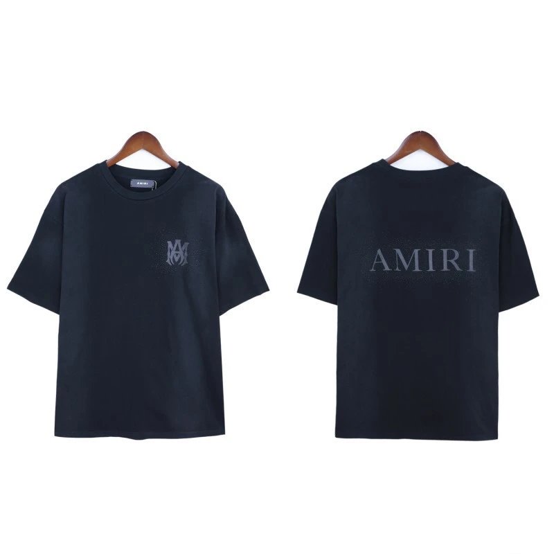 Amiri Bandana Print Black T-Shirt - 16