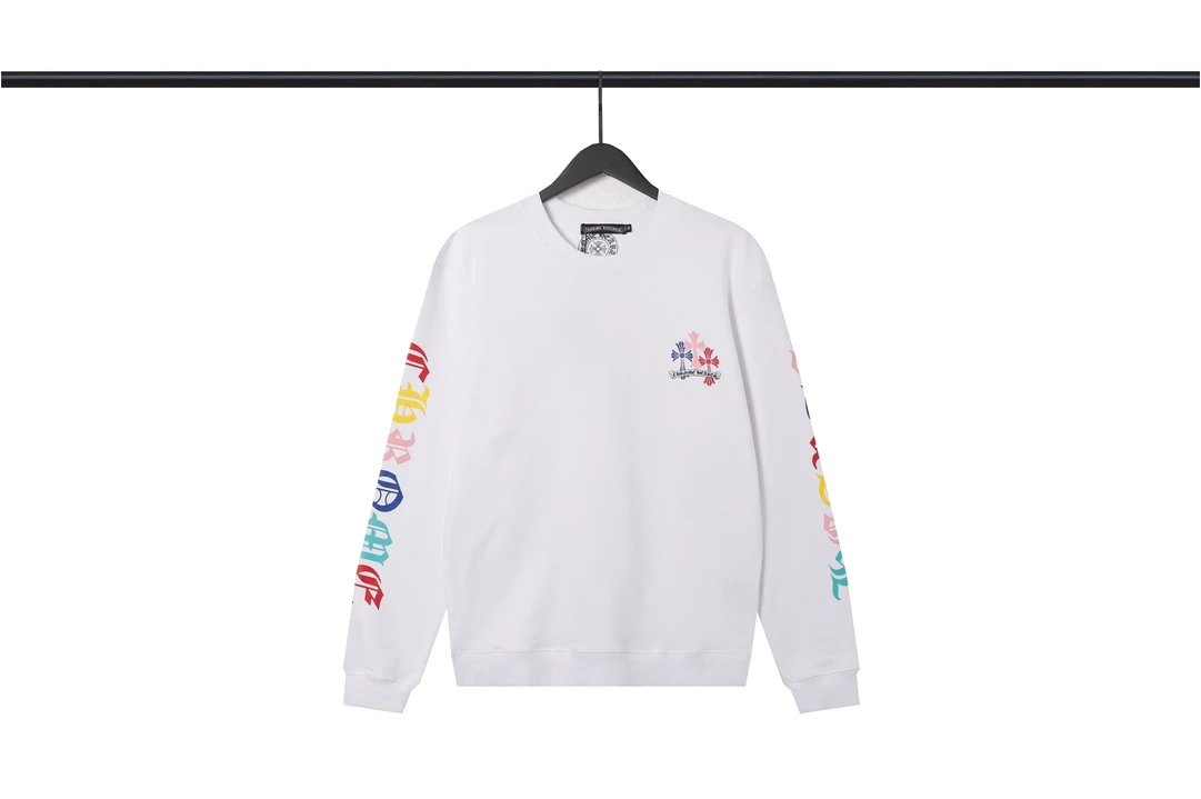 Chrome Hearts Cross Logo Long Sleeve Sweatshirt White Sweater - 31