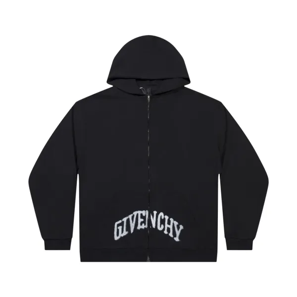 Givenchy G-Logo Half-Zip Hoodie Black - 28