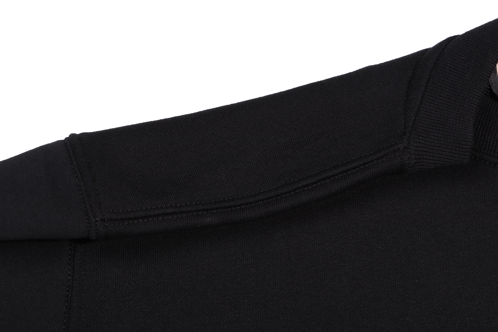 Prada Triangle Patch Black Sweatshirt Sweater - 8